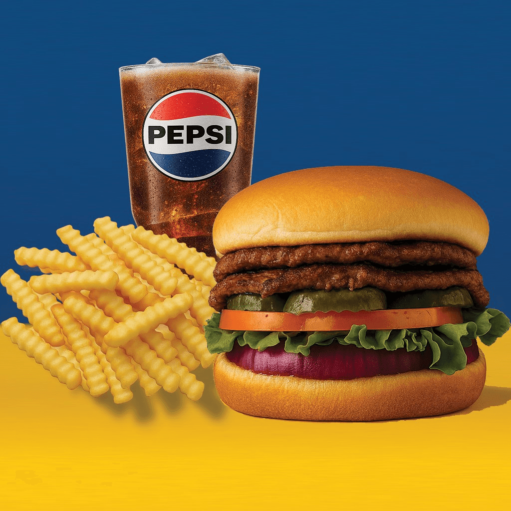 2. Super Double Burger Combo.