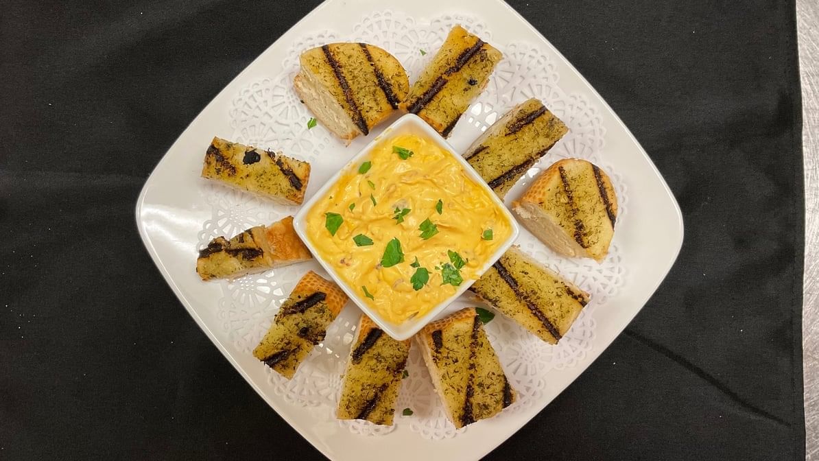 Goat Cheese Bacon Dip.