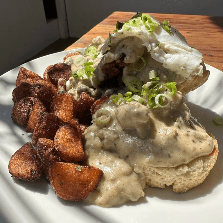 Biscuit and Gravy.