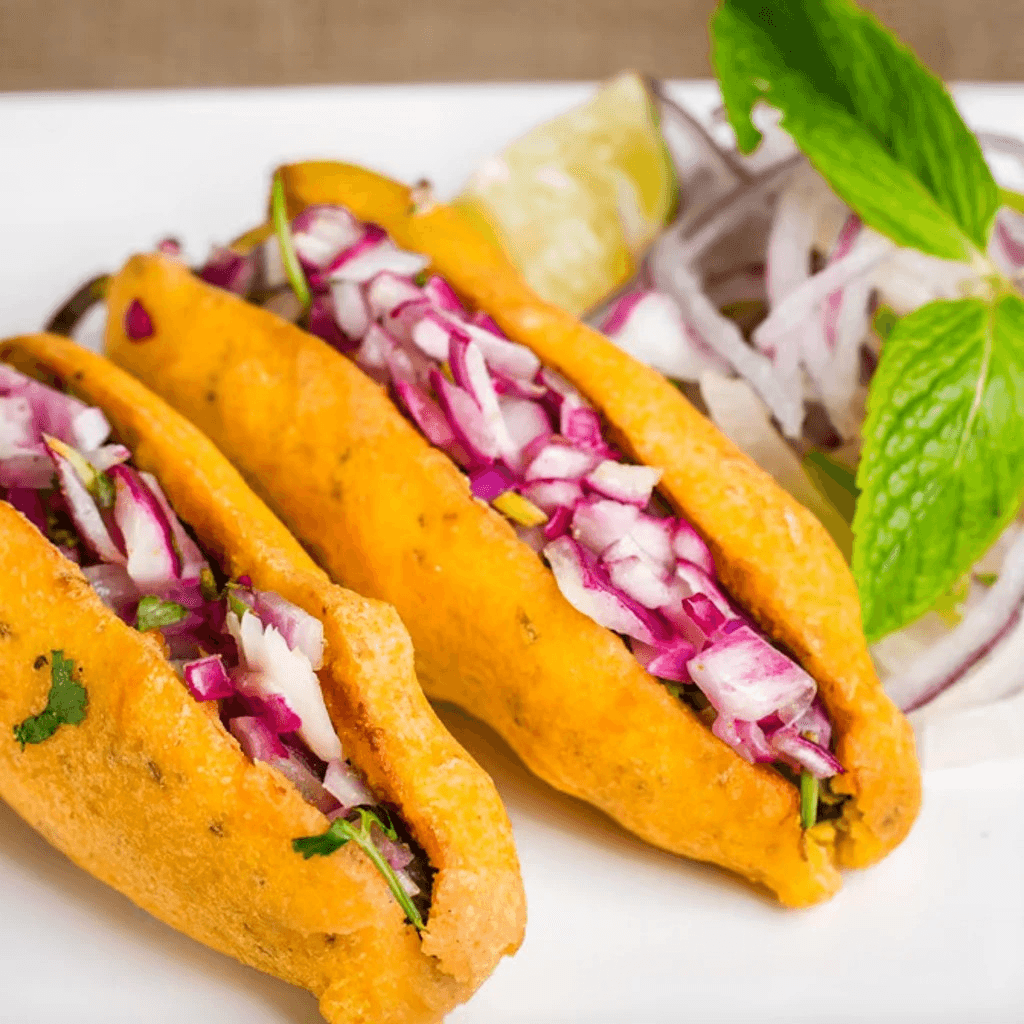 Stuffed Mirchi Bajji (4 Pieces).