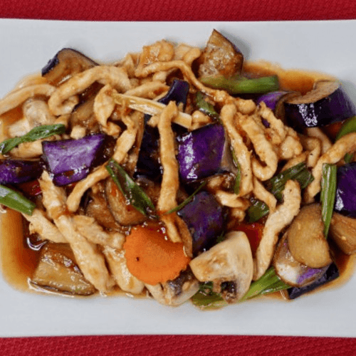 Eggplant Chicken.
