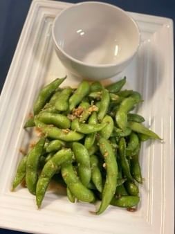 Garlic Edamame.