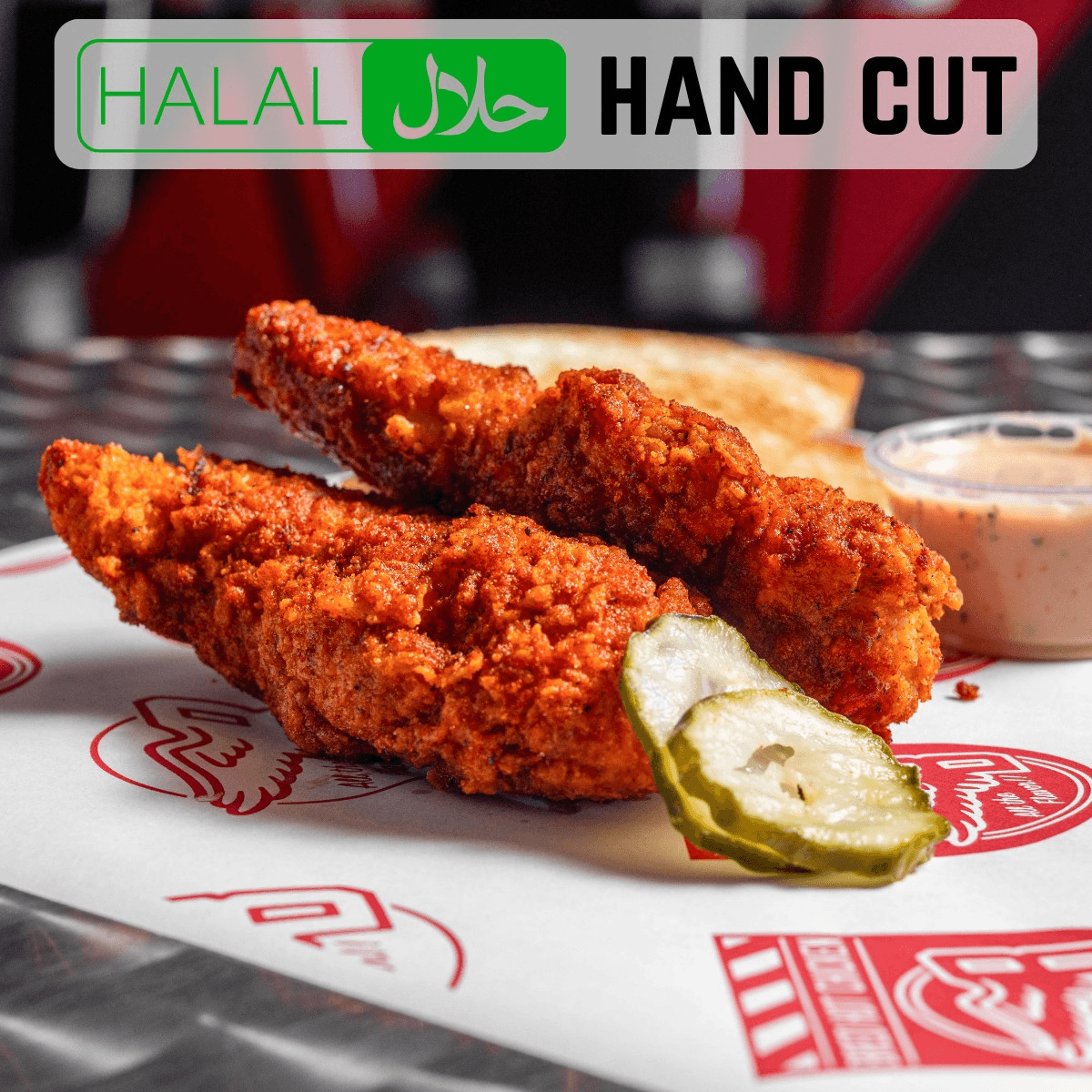 HAND CUT - Juicy Tenders.