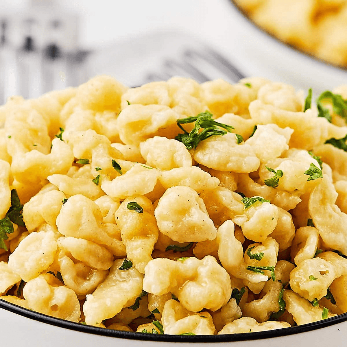 Kids Spaetzle in Butter.