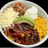 Vegetarian Burrito Bowl.