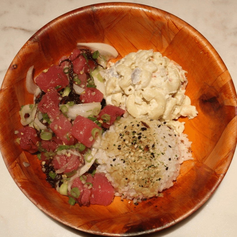 Spicy Tuna Poke Bowl.