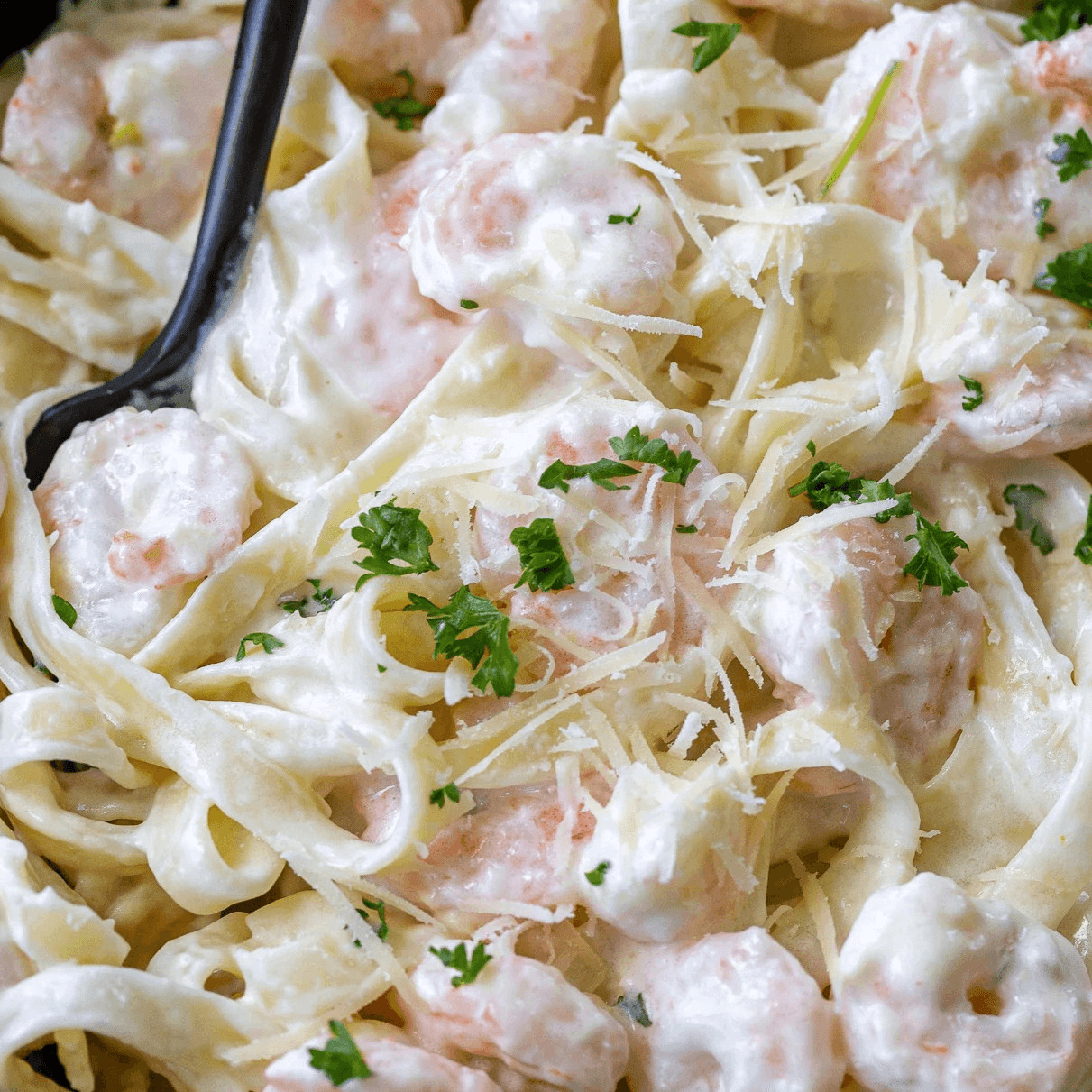 Shrimp Alfredo Lunch Portion (6).
