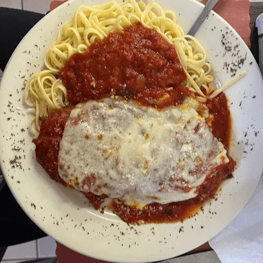 Veal Parmigiana.
