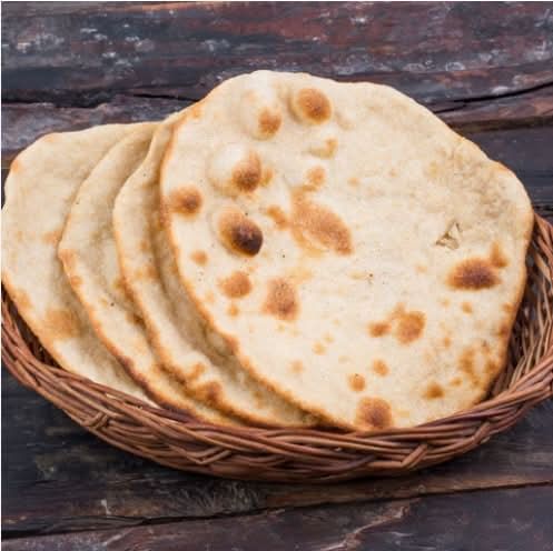 Tandoori Roti (vegan).