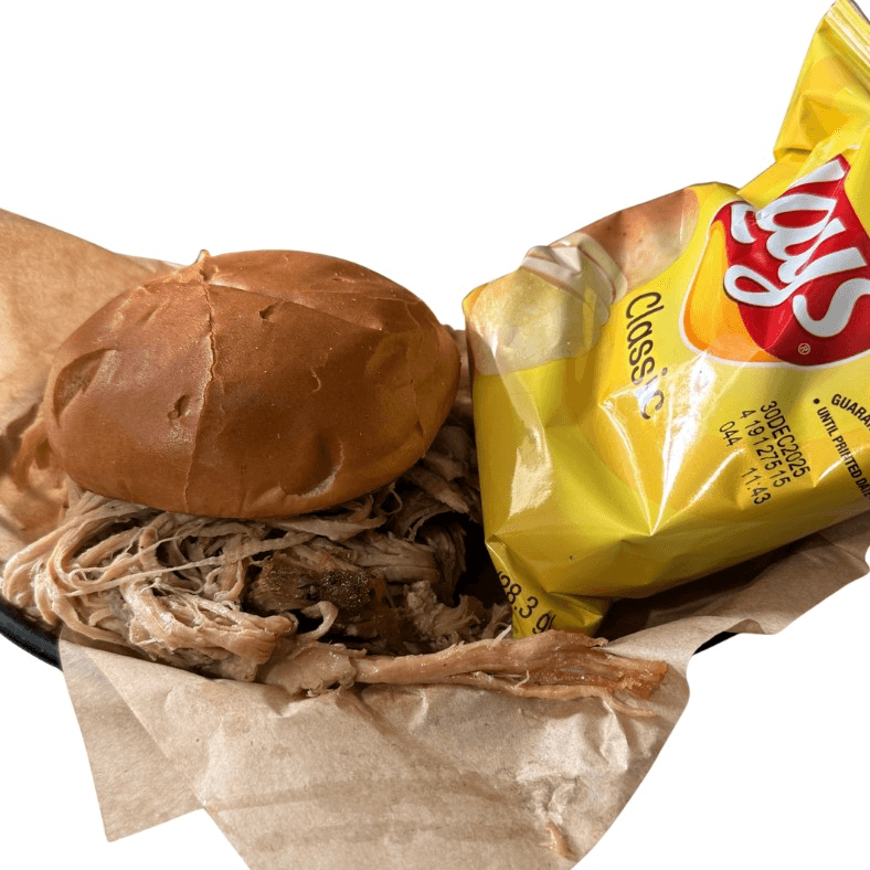 Pulled Pork Sandwich.