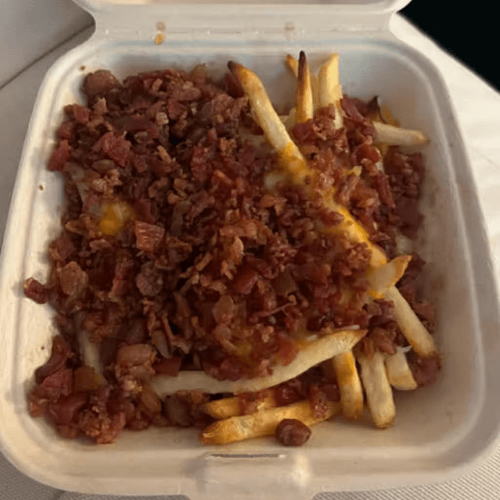 Bacon Cheese Fries.