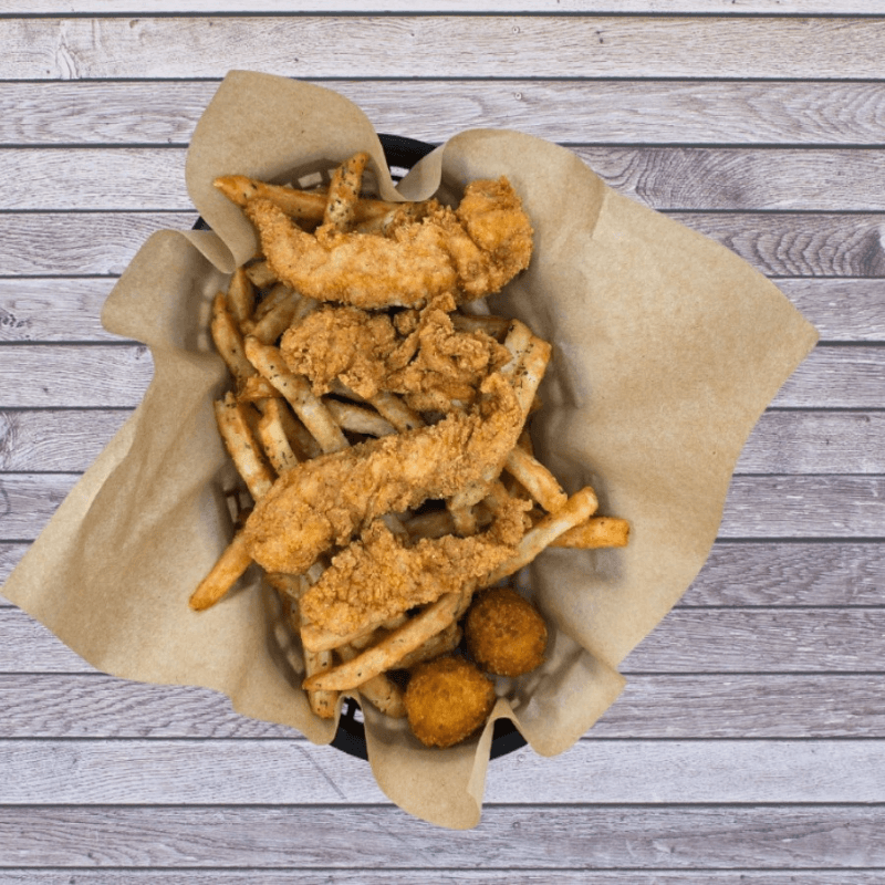 Chicken Tender Basket.