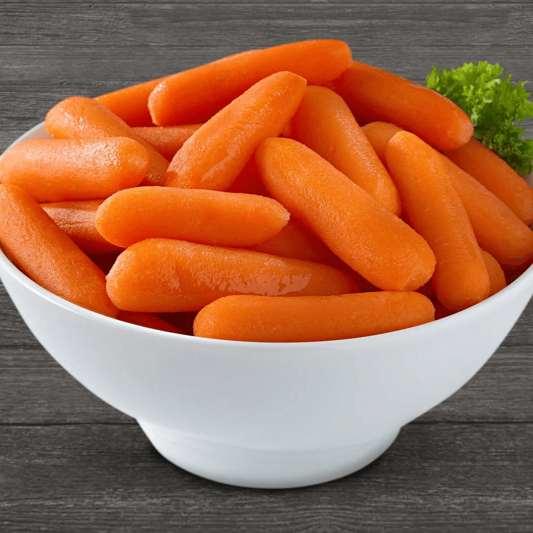 Glazed Baby Carrots.