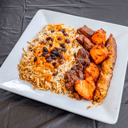 Khorasan Combo Kabab.