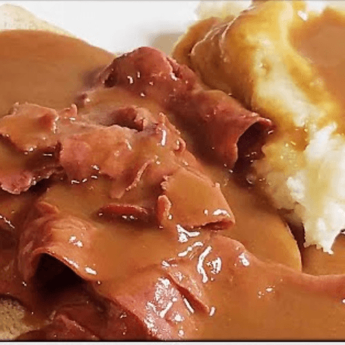 Hot Roast Beef Platter.