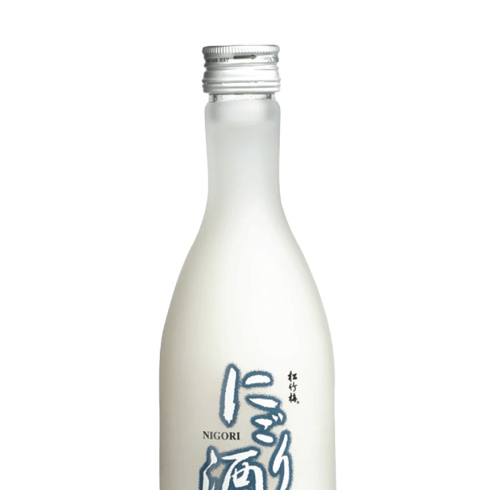 Shochikubai NIgori Unfiltered Sake Small Bottle　松竹梅　にごり酒　小瓶.