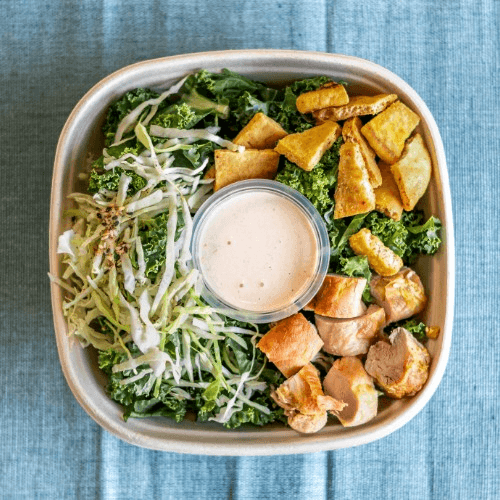 Chicken Caesar Salad.