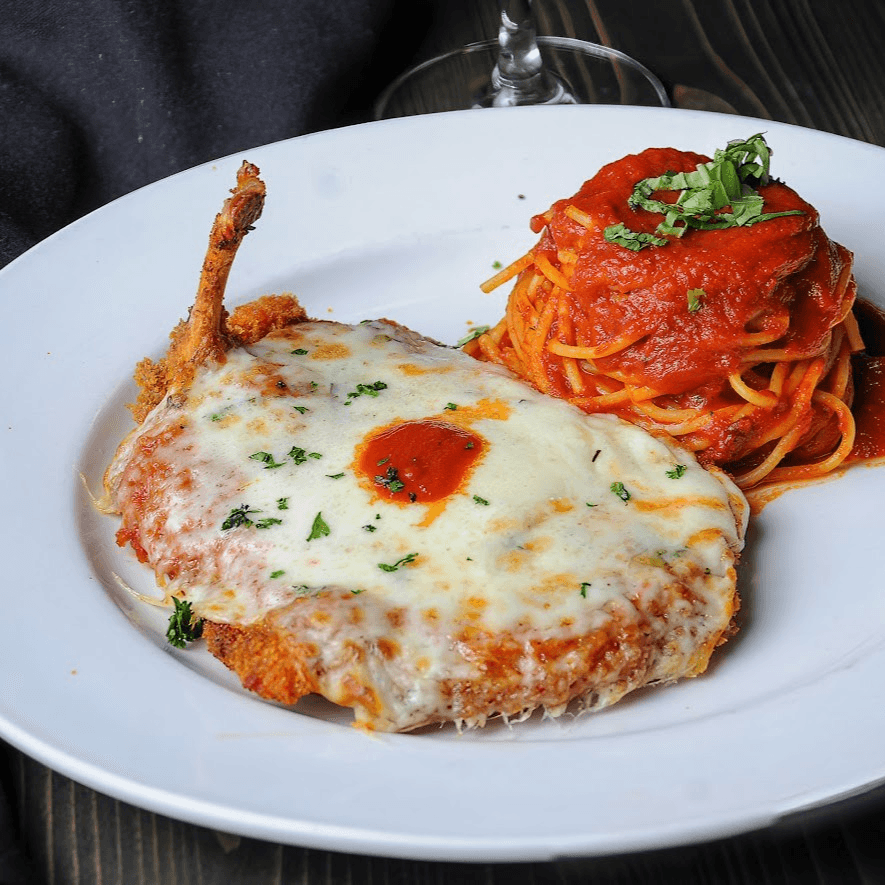 Chicken Parmigiana.