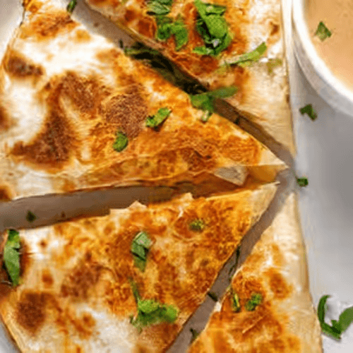 Chicken Quesadilla.