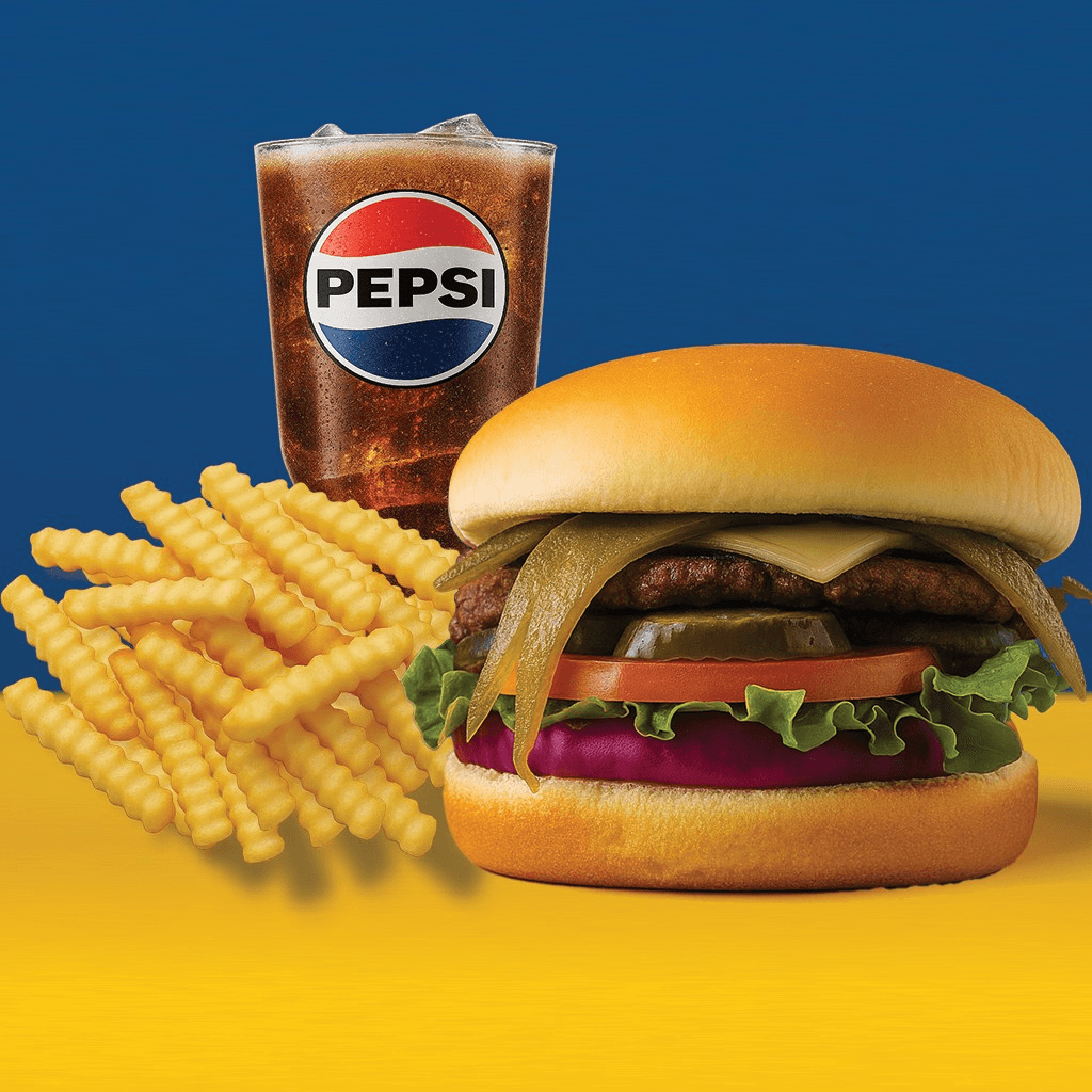 8. Ortega Swiss Burger Combo.