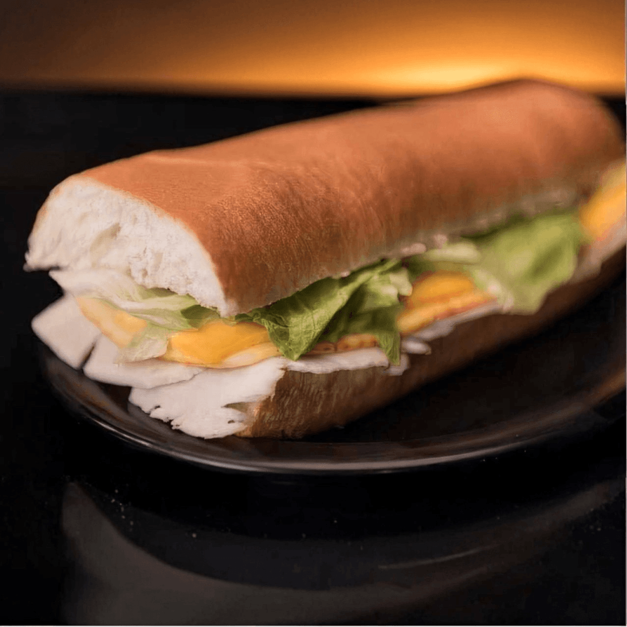 Turkey Torpedo Sandwich.