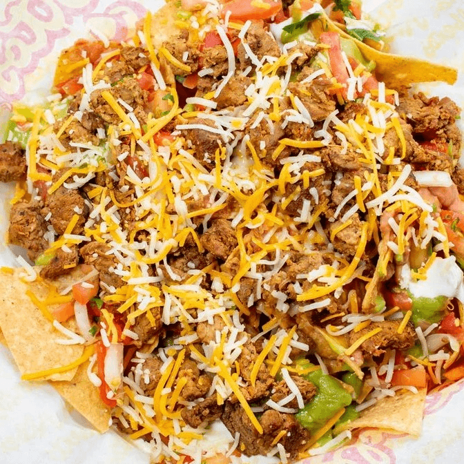 Carne Asada Nachos.
