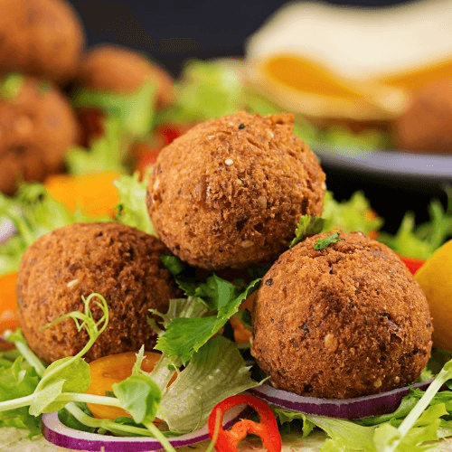 8 Golden Falafel.