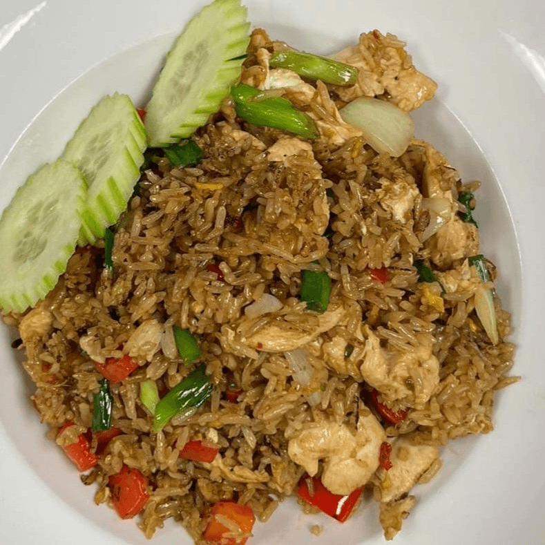 Roasted Chili Fried Rice.