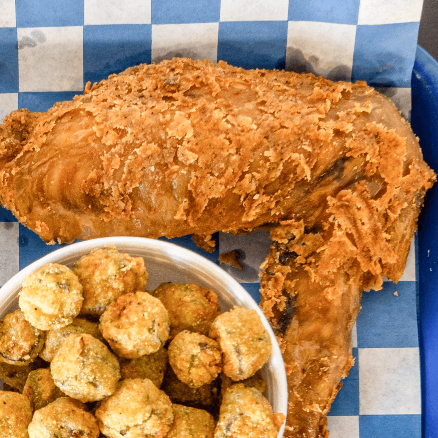 Suthern Fried Turkey Wing.