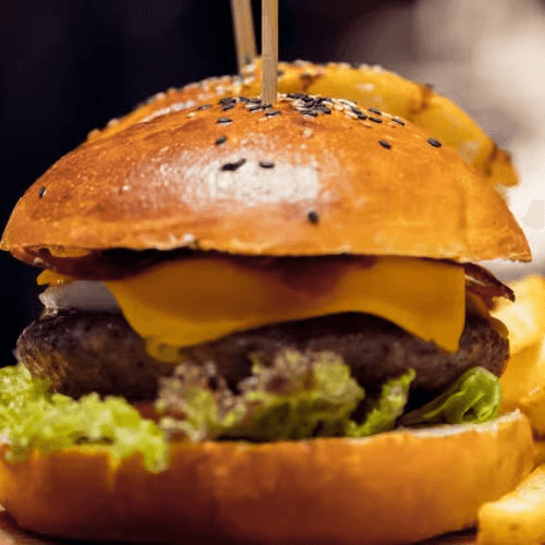 1/2 Lb Custom Burger.