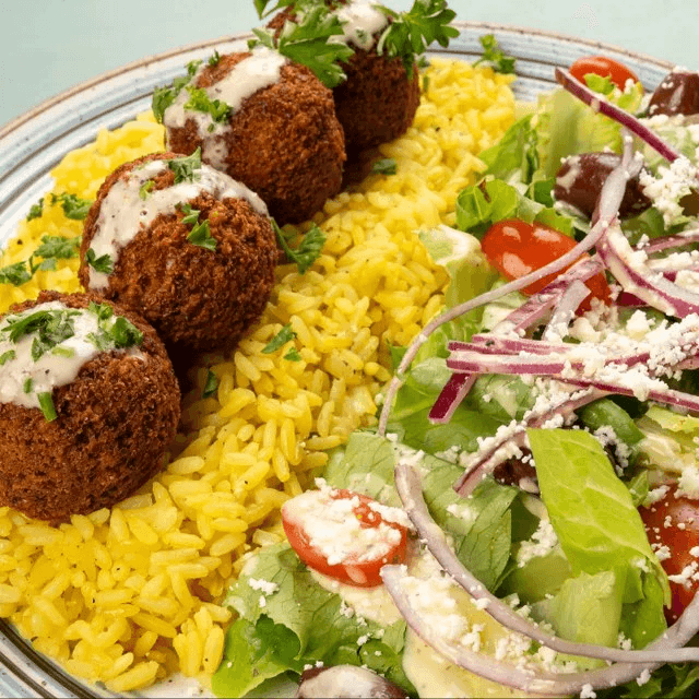 Falafel Combo Plate.