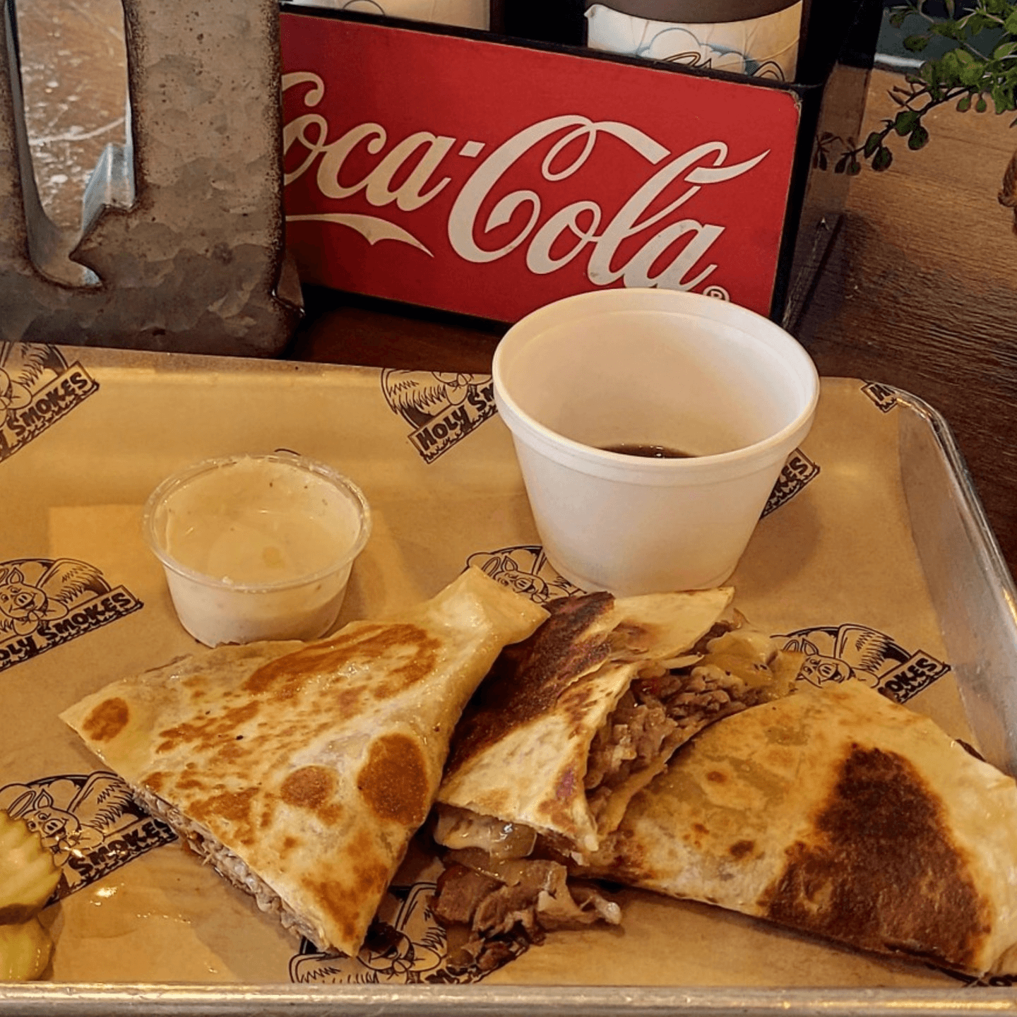 Sticky Finger Quesadilla