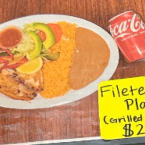 Filete ala Plancha (Grilled Filet) 