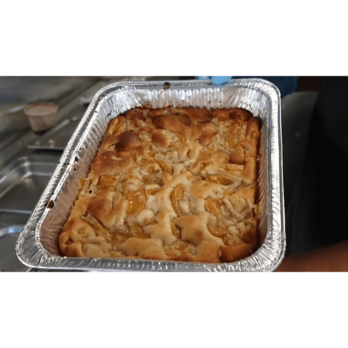 Peach Cobbler.