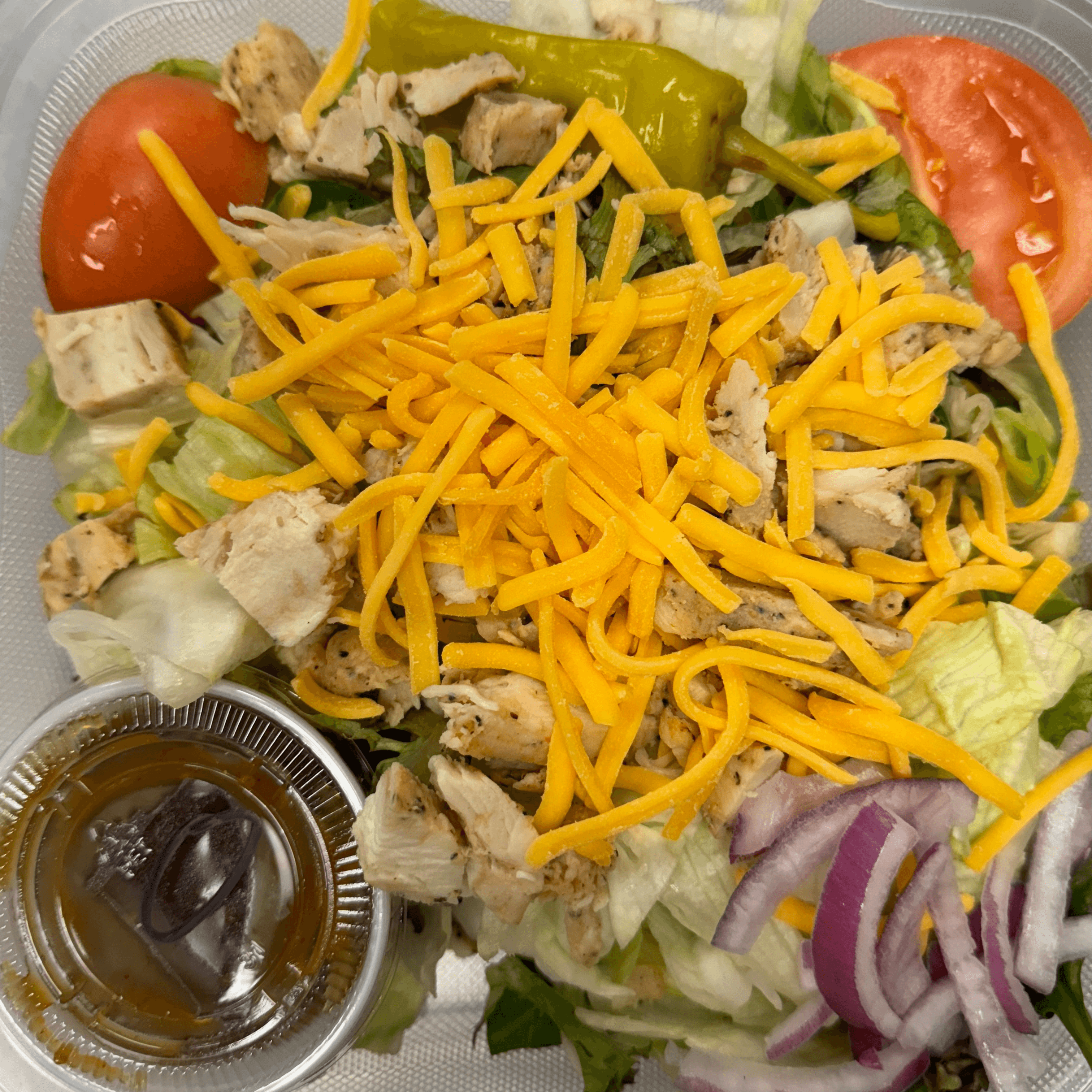 Grilled Chicken Salad.