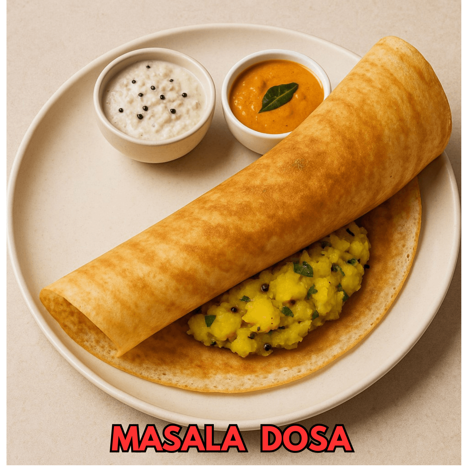 Masala Dosa.
