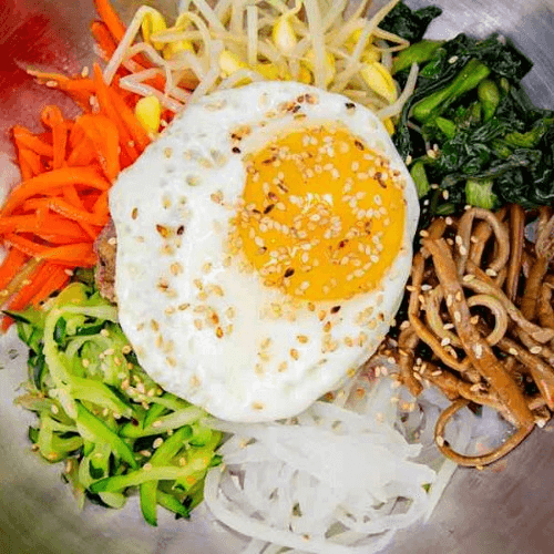 B1. Bibimbab (Beef/Tofu).