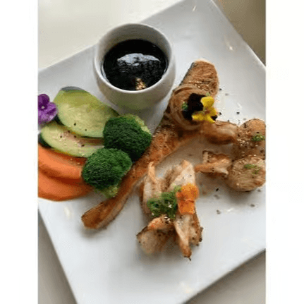 Seafood Deluxe Teriyaki.