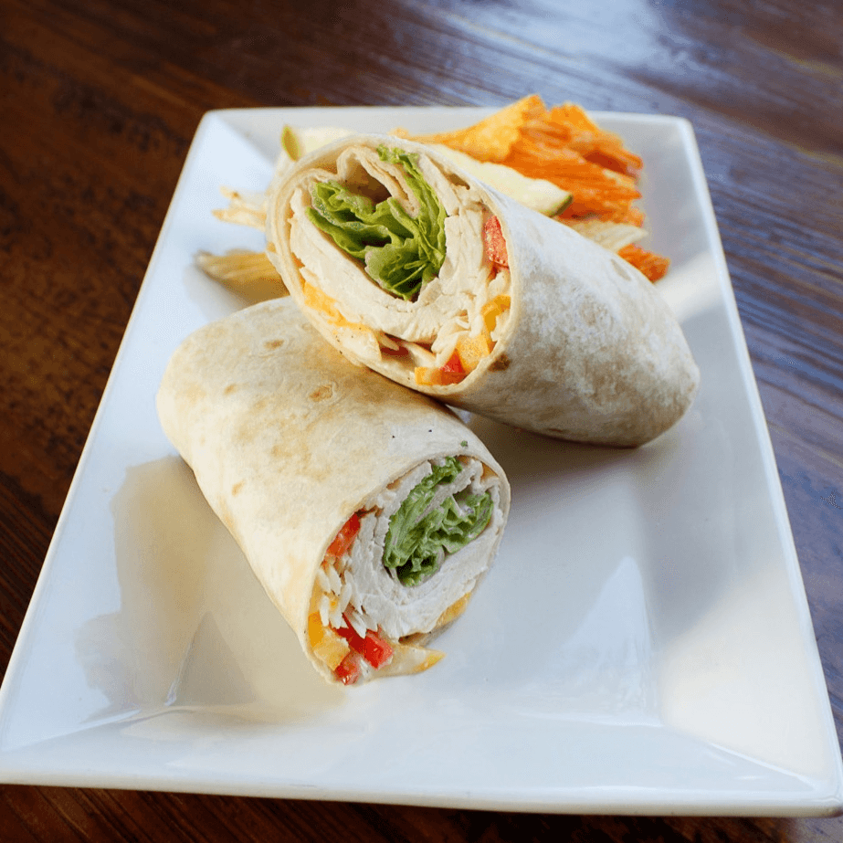 Chicken Caesar Wrap.
