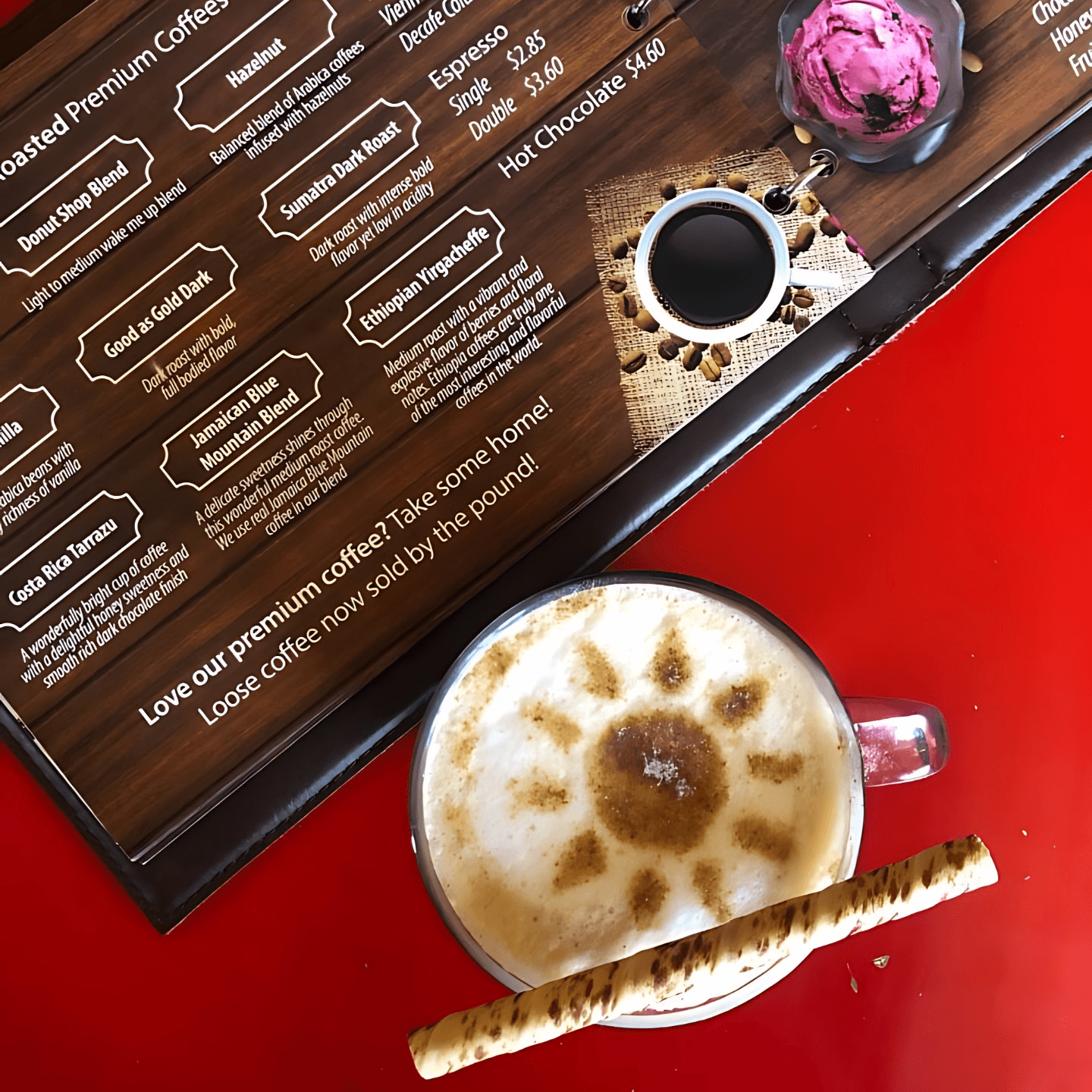 Behind The Dream of Crepes Tea House