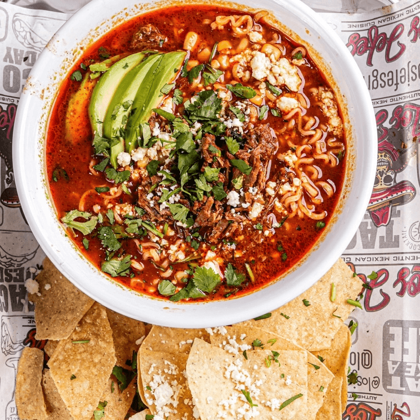 Jefes birria ramen.
