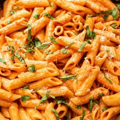Penne alla Vodka.