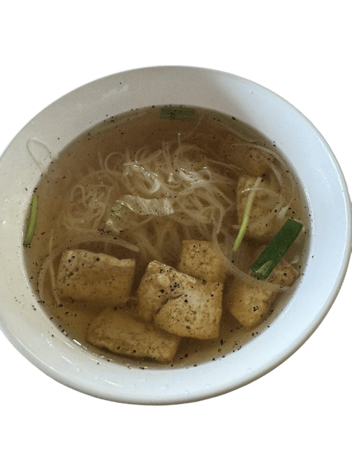 Vegan Tofu Pho.