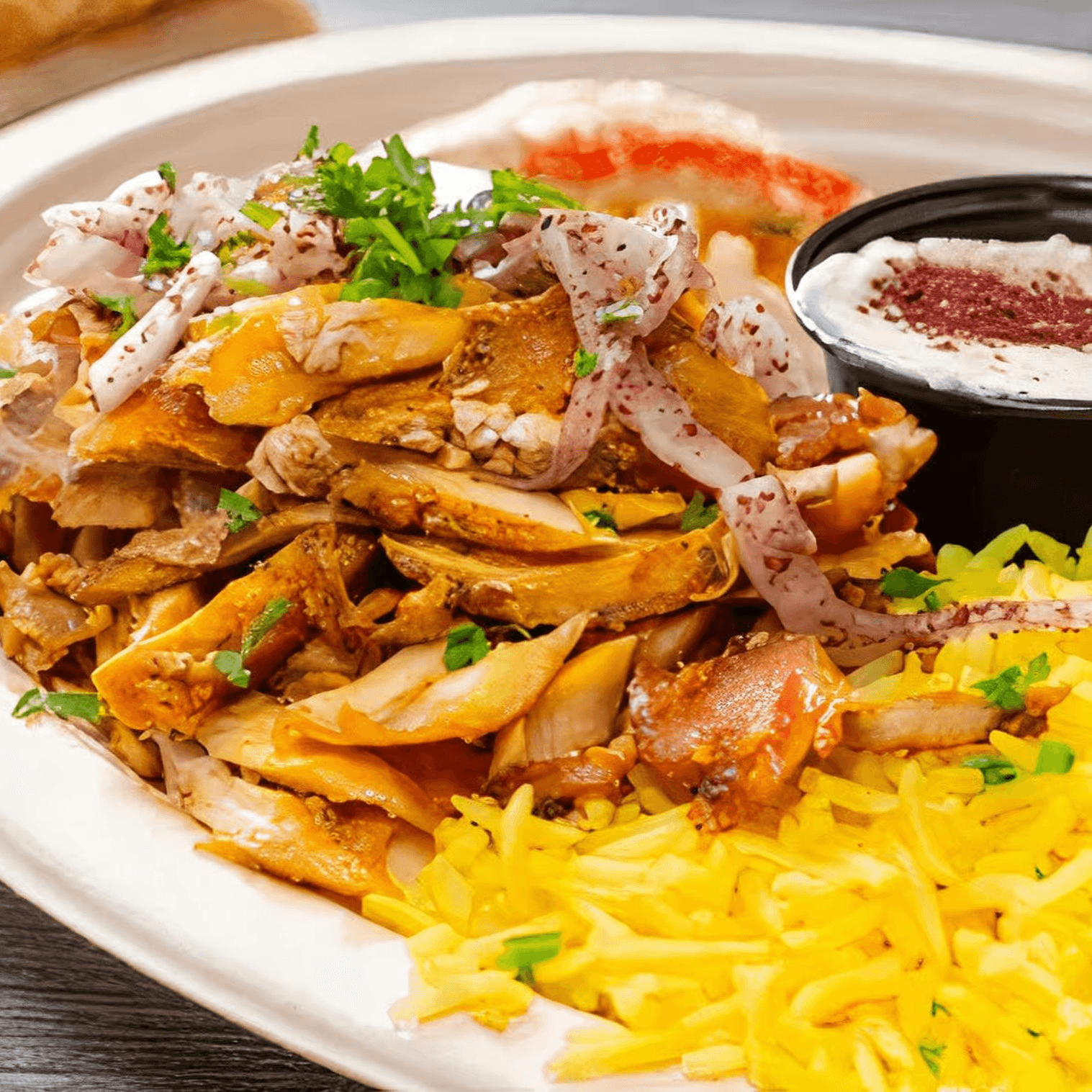 Chicken Shawarma.