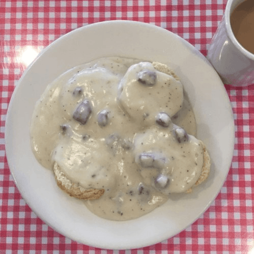 Biscuit & Gravy Plate.