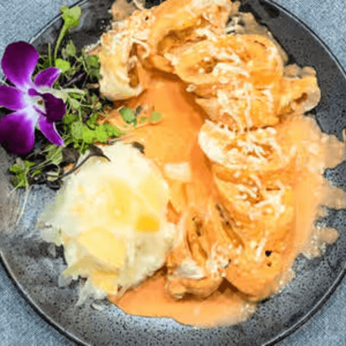 Pechuga De Pollo Al Limón / Grilled Chicken Breast with Lemon Sauce.