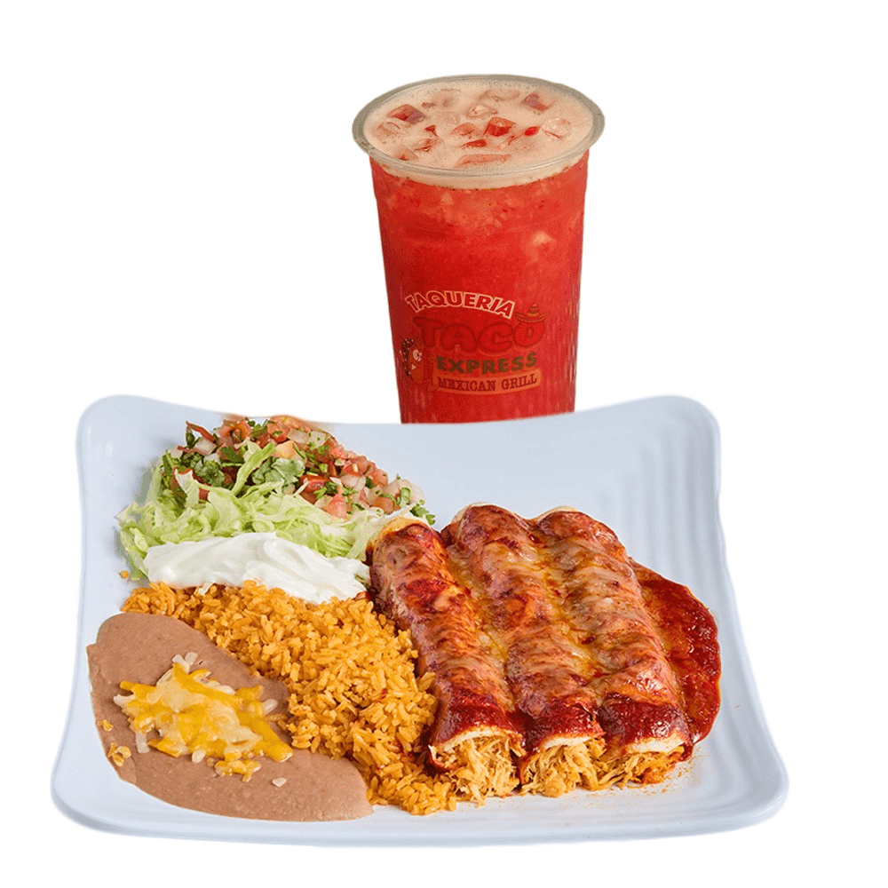 Enchiladas & Agua Fresca.