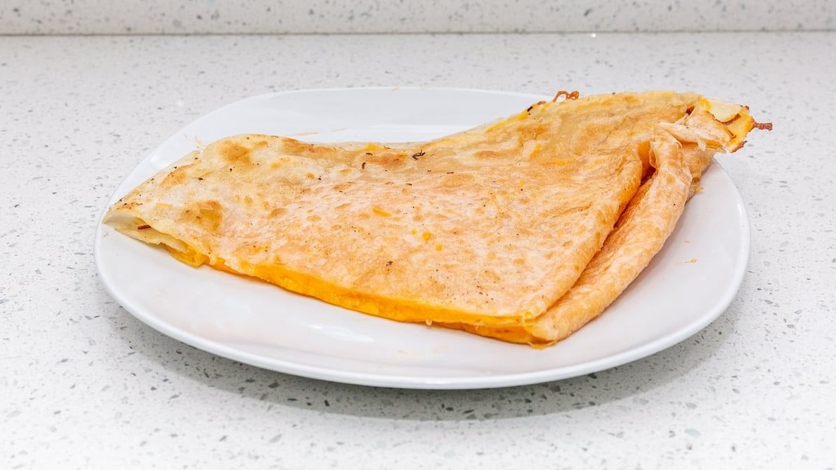 Plain Cheese Quesadilla.