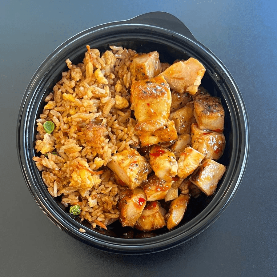 Teriyaki Chicken with Egg Fried Rice (16 oz).