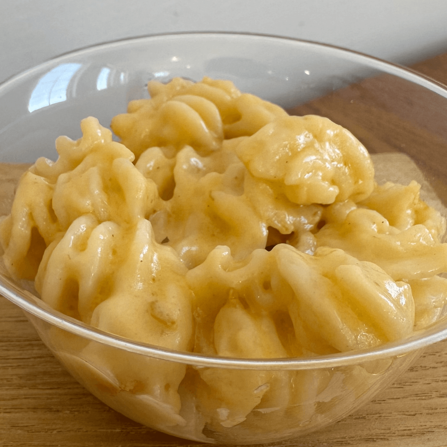 Smoked Cheddar Mac and Cheese serves 8-10.